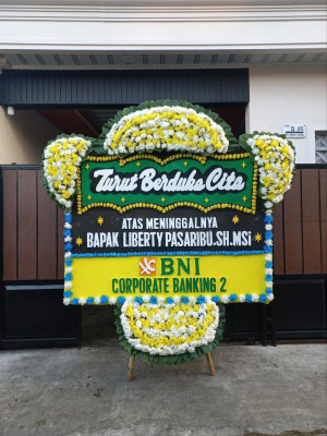 Papan Bunga Duka di Angkinang