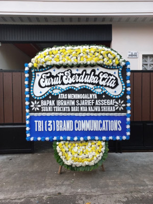 Papan Bunga Duka di Angkinang